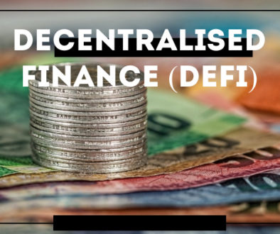 What does Defi Decentralised Finance mean header picture